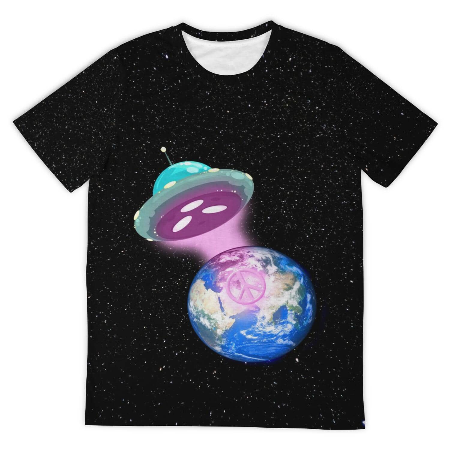 Peace UFO-Shirt