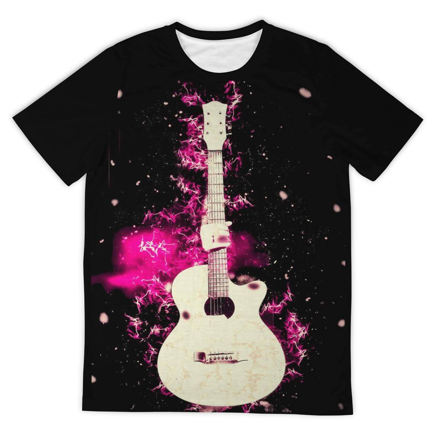 Electricked Guitar-Shirt