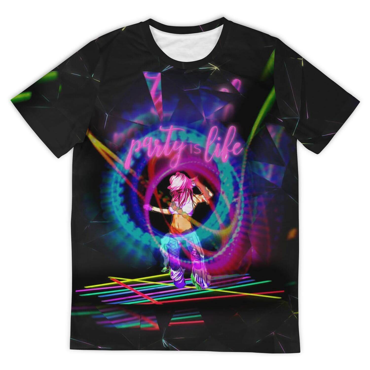 Glowstick Girl Shirt-Shirt
