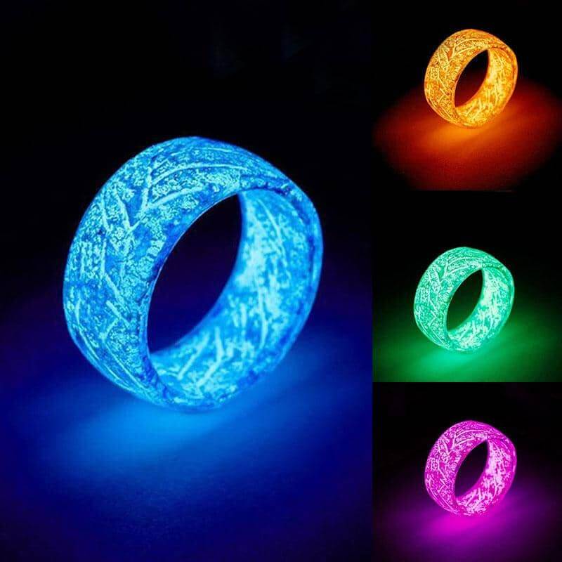 Luminous Glow in the Dark Ring-Jewelry