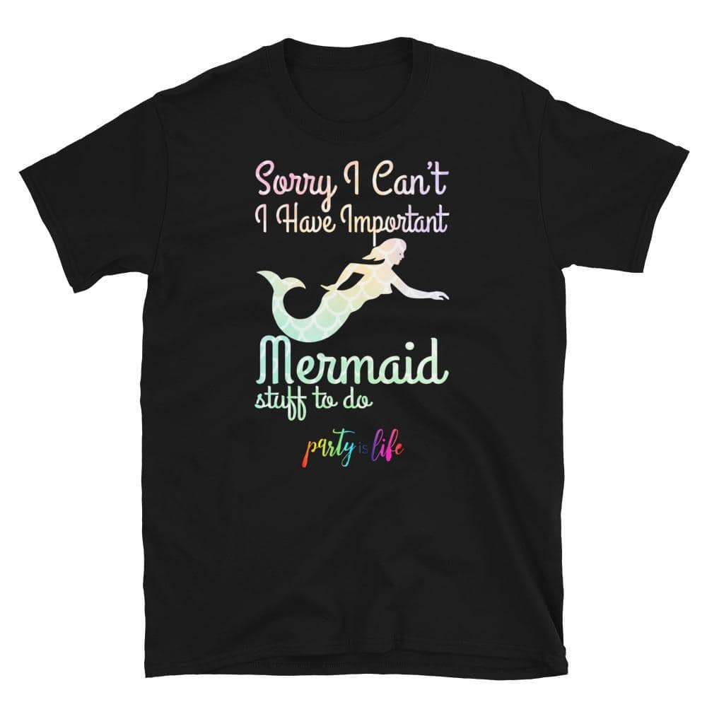 Important Mermaid Stuff To Do T-Shirt-Shirt