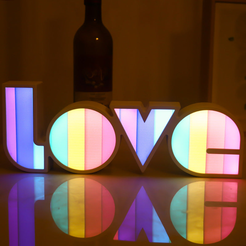 LOVE LED Wall Decor