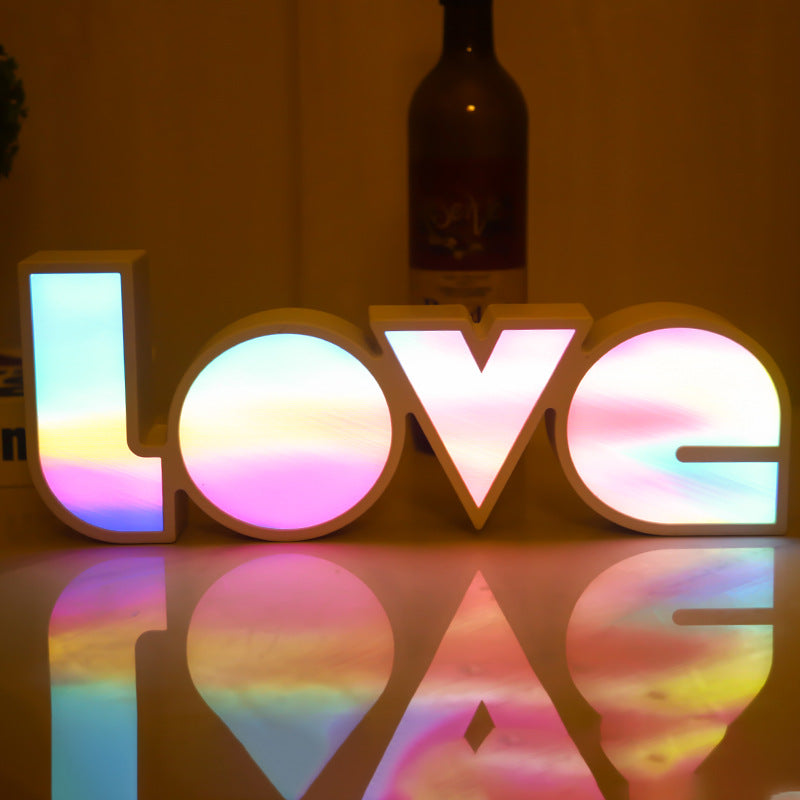 LOVE LED Wall Decor