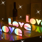 LOVE LED Wall Decor