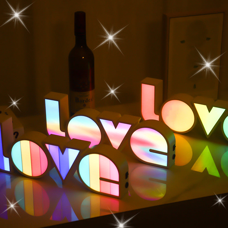 LOVE LED Wall Decor