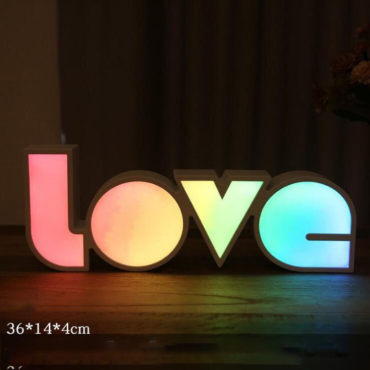 LOVE LED Wall Decor