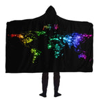 Party World Hooded Blanket-Hooded Blanket - AOP