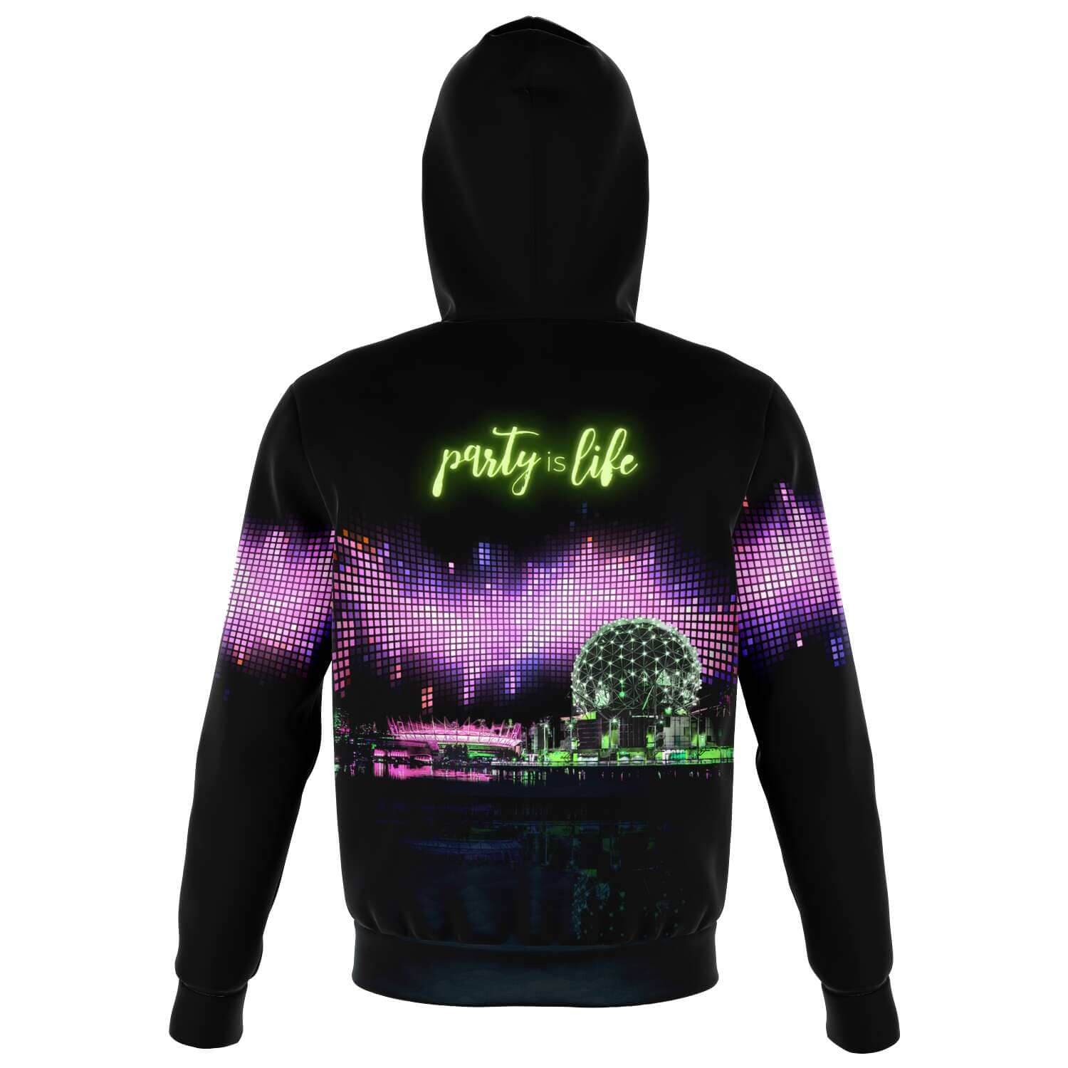 Vancouver False Creek Science World Zip Hoodie-Hoodies