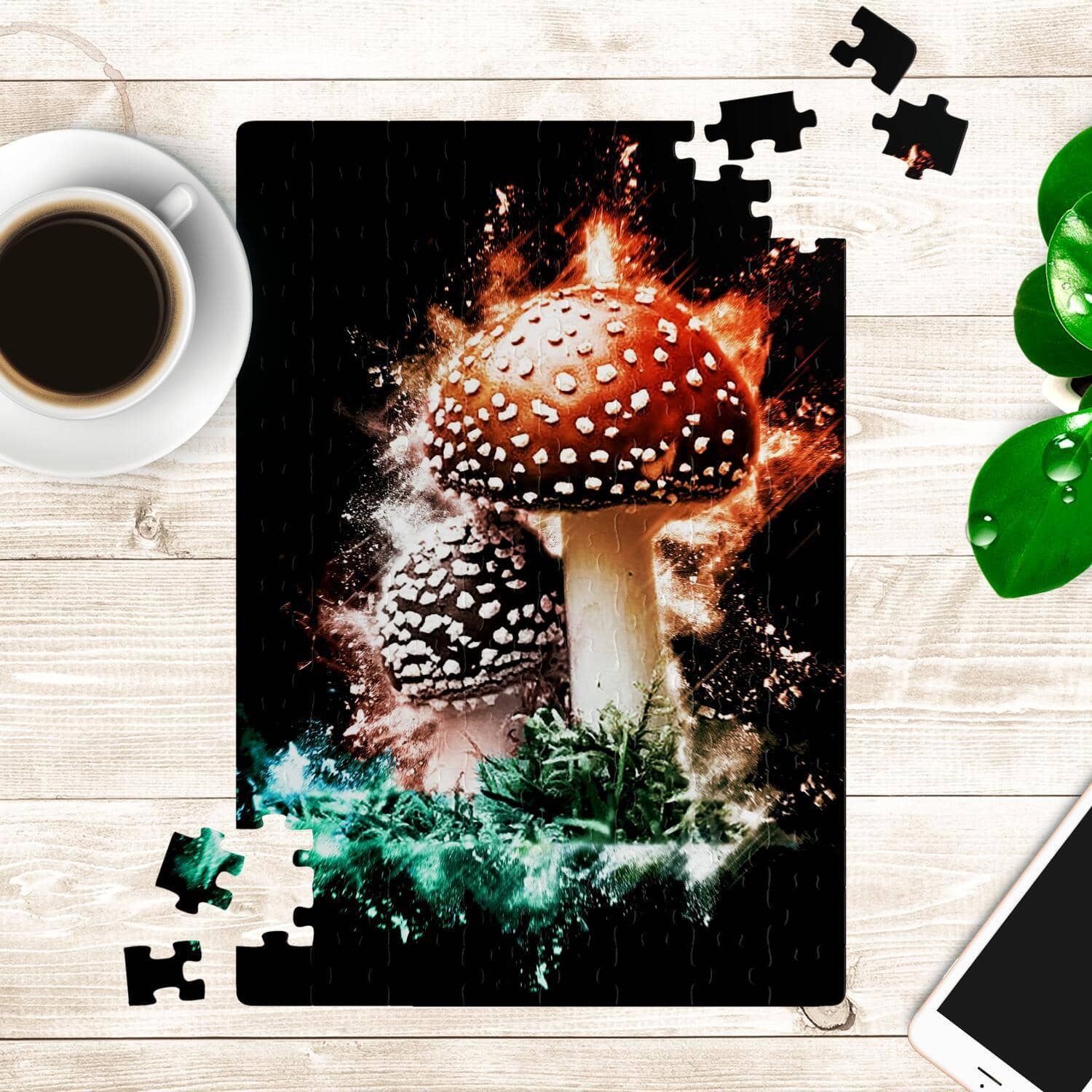 Amanita Muscaria Puzzle-Jigsaw Puzzle - AOP