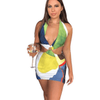 Backless Summer Bodycon Looped Dress