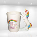 I Don't Believe In Humans Unicorn Coffee Mug
