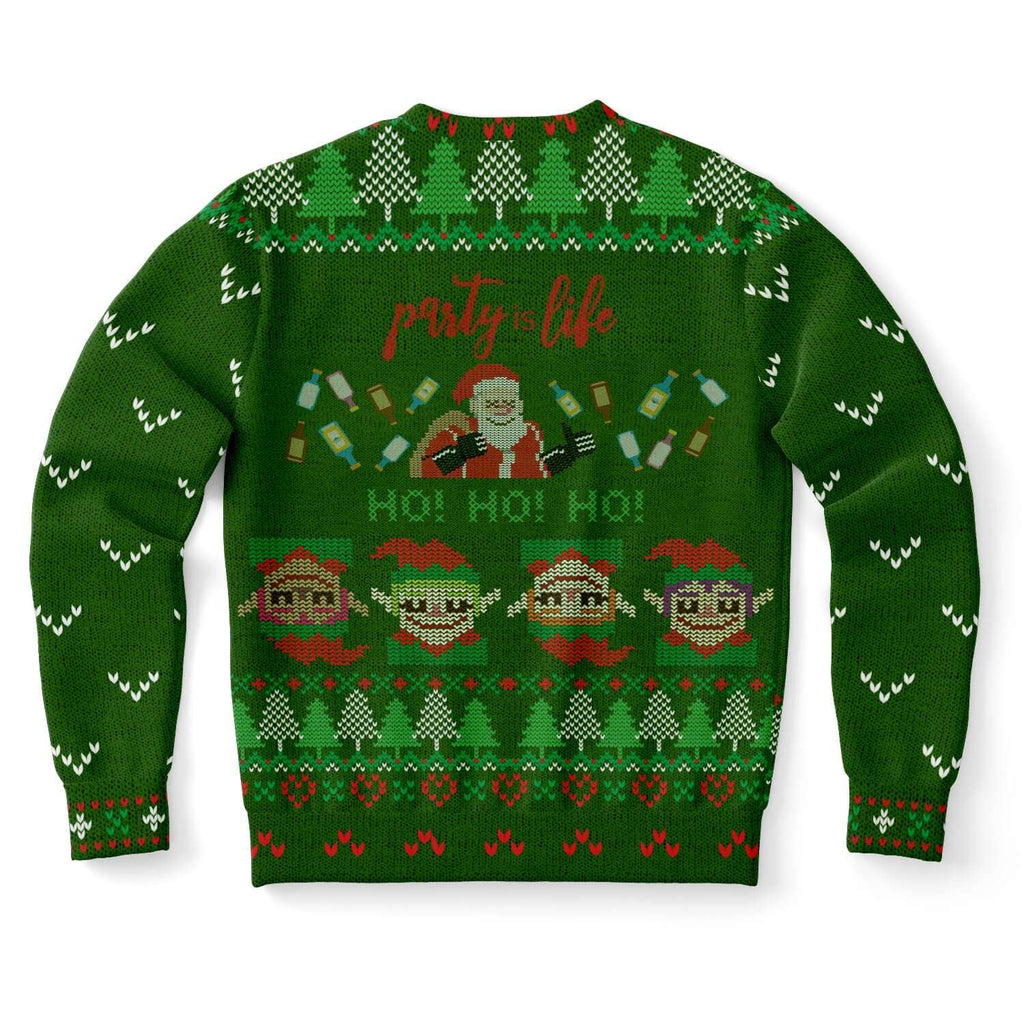 Ho Elves Ugly Christmas Sweater