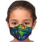 Abstract Colors Printed Face Mask-Fashion Face Mask - AOP