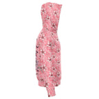 Cherry Blossom Samurai Zip Hoodie-Hoodies