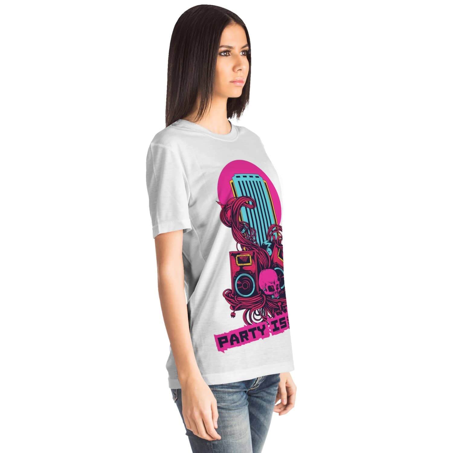 White 'Till Party Do Us Part Unisex T-Shirt-Shirt