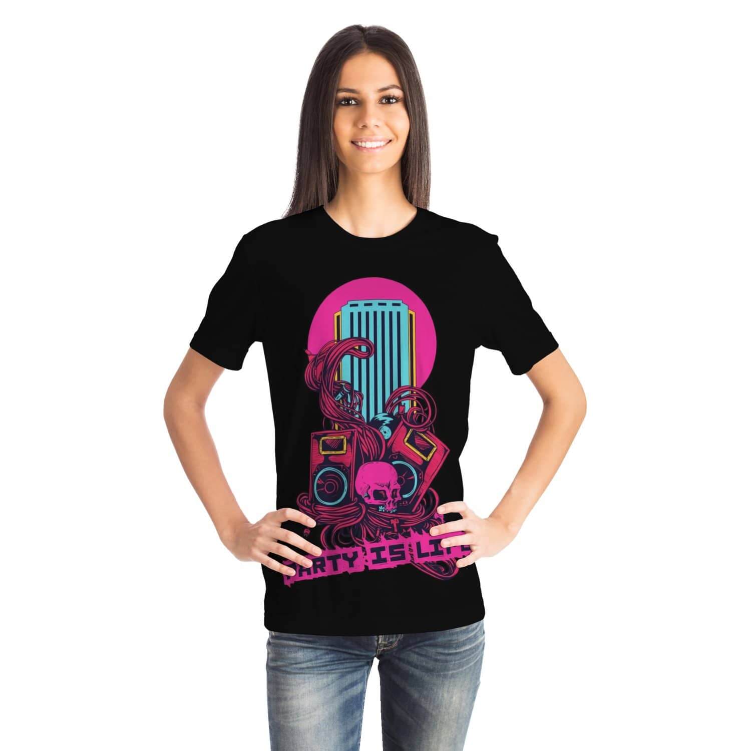 Black 'Till Party Do Us Part Unisex T-Shirt-Shirts & Tops