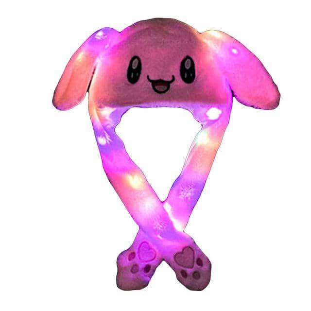 Cute Flashing Move-able Ears Hat-Lights & LEDs