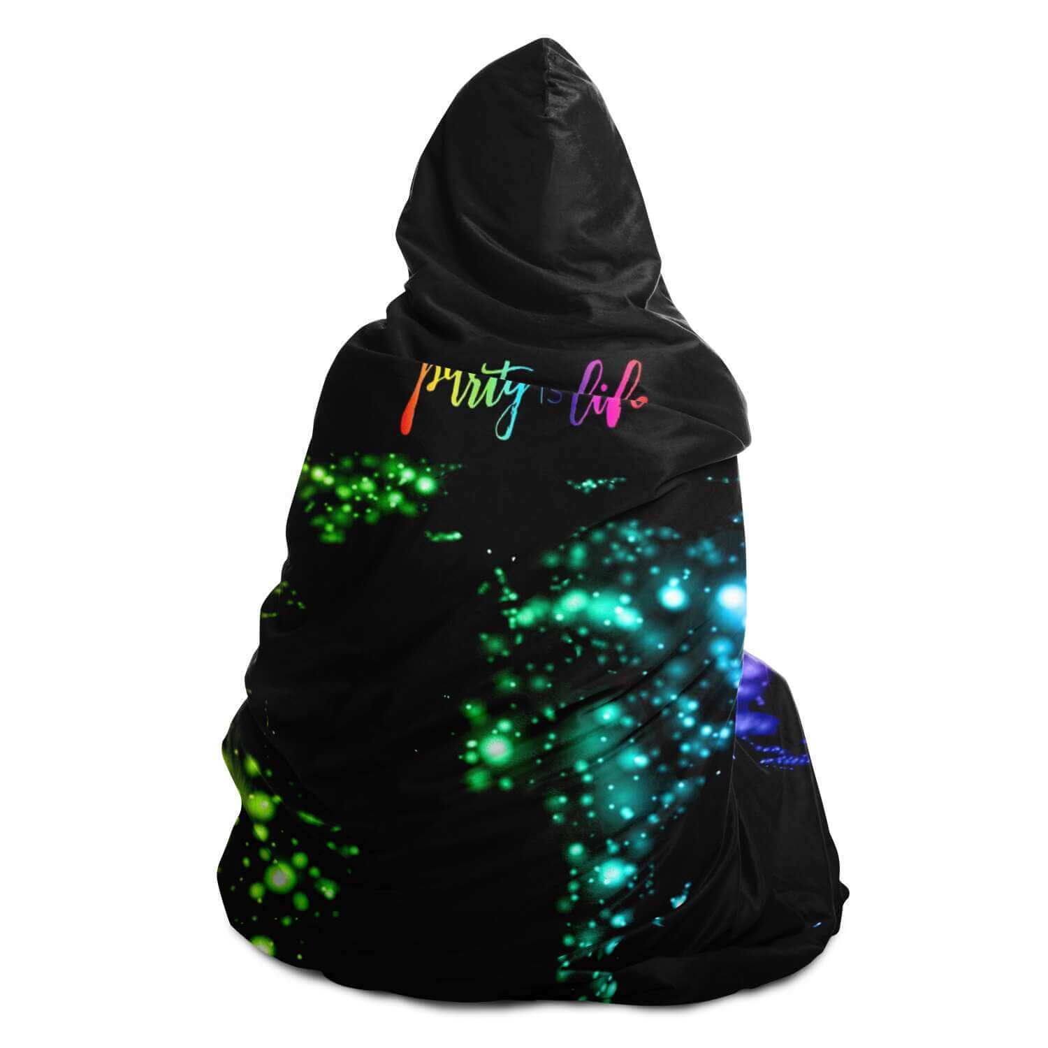 Party World Hooded Blanket-Hooded Blanket - AOP