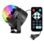 Sound Activated Rotating Disco Ball 3W RGB LED-Lights & LEDs