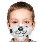 Spotted Doggie Face Mask-Fashion Face Mask - AOP