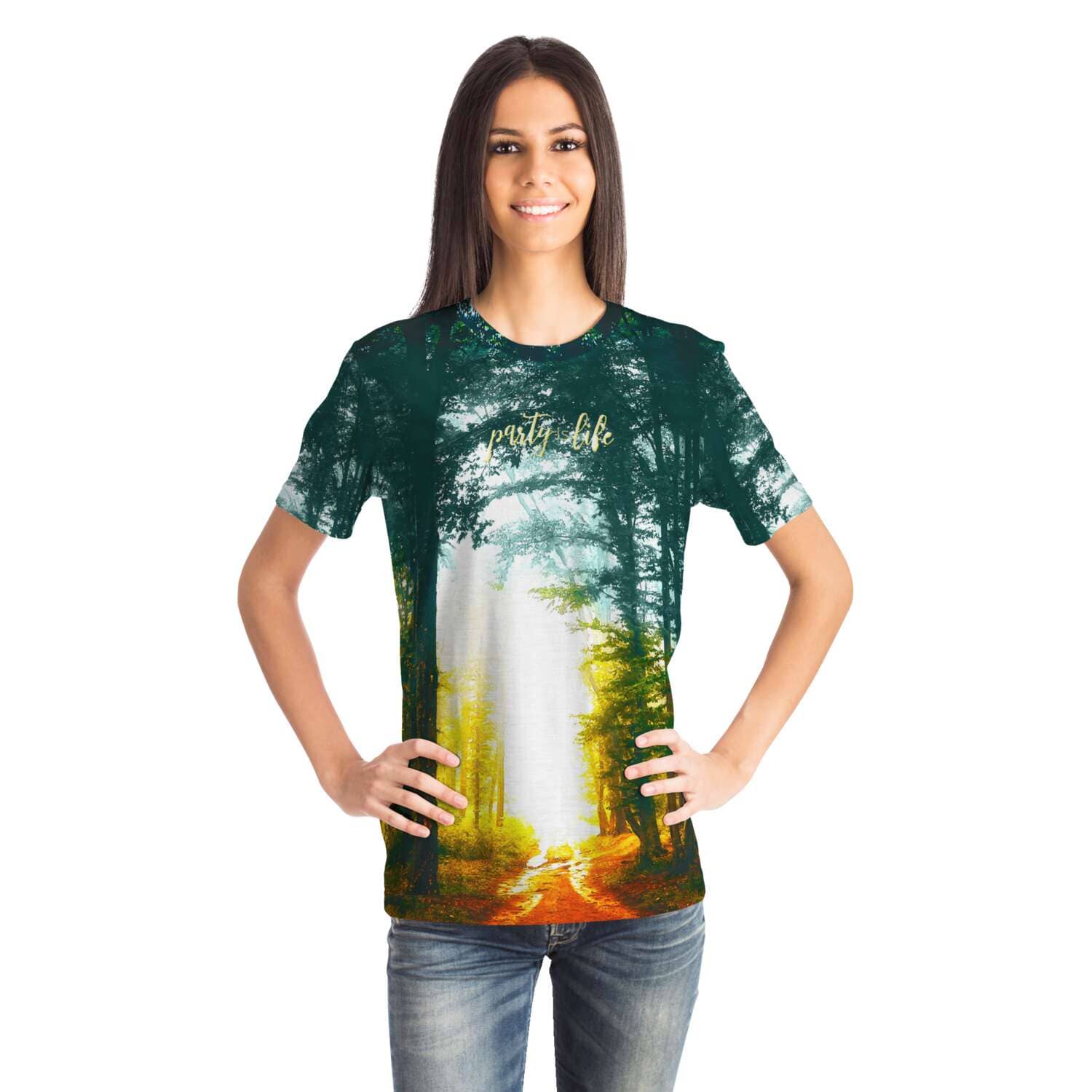 Forest Path Unisex Shirt-Shirt