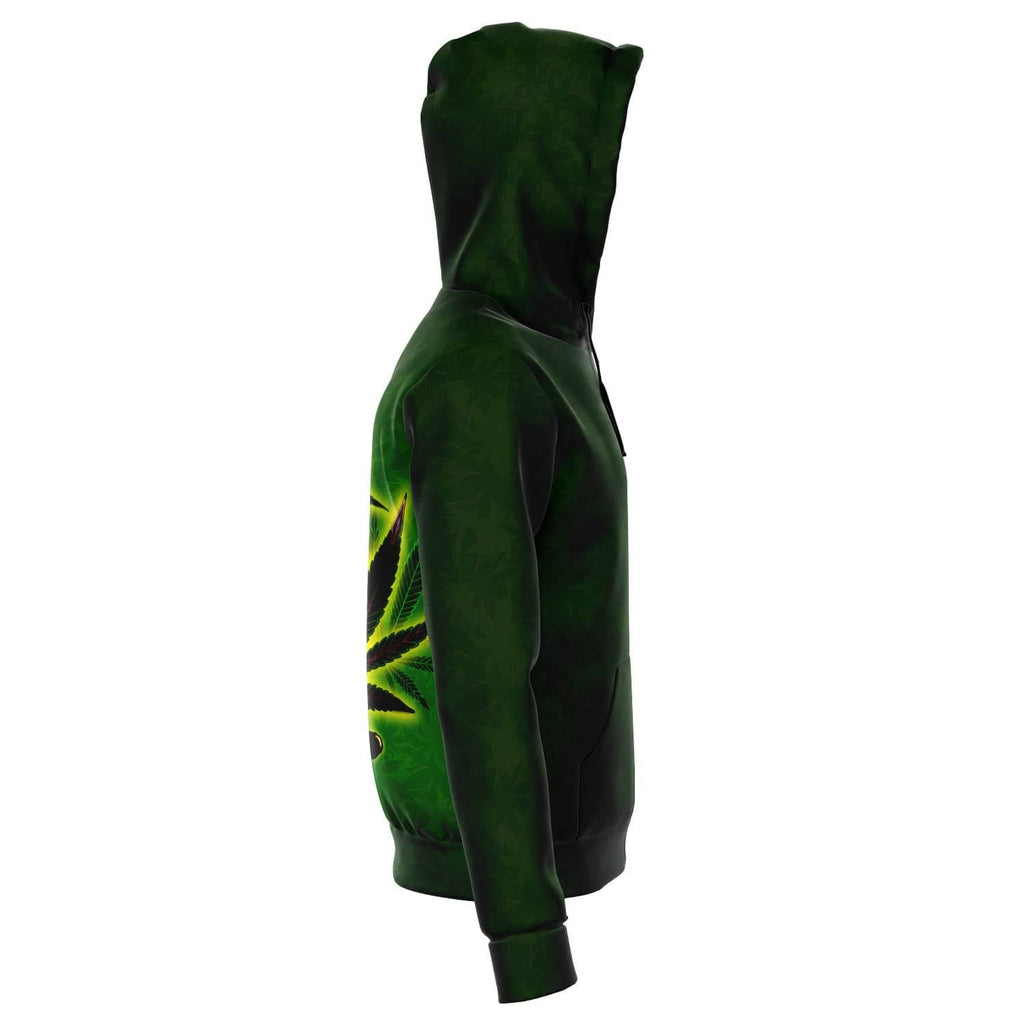 Black Buddha Strain Zip Hoodie