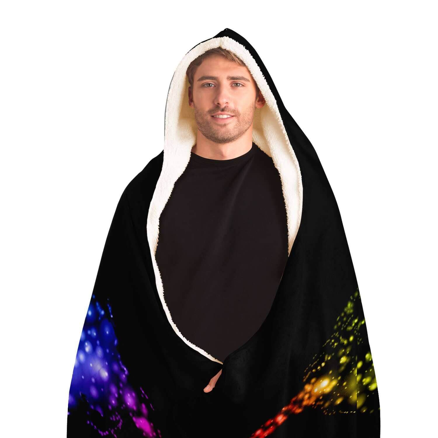Party World Hooded Blanket-Hooded Blanket - AOP