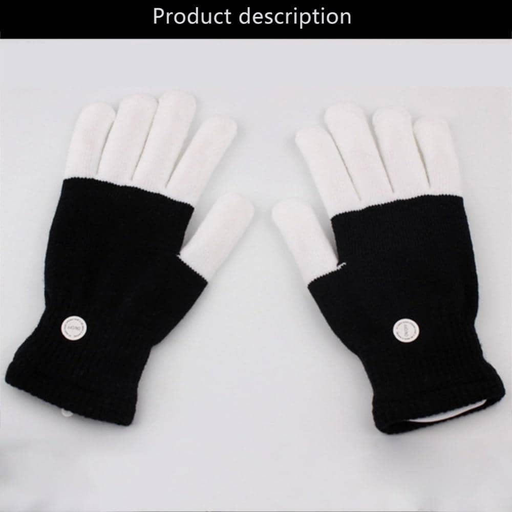 Pair of LED Light Gloves-Lights & LEDs
