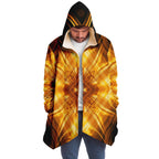 Gold Fire Cloak-Microfleece Cloak - AOP