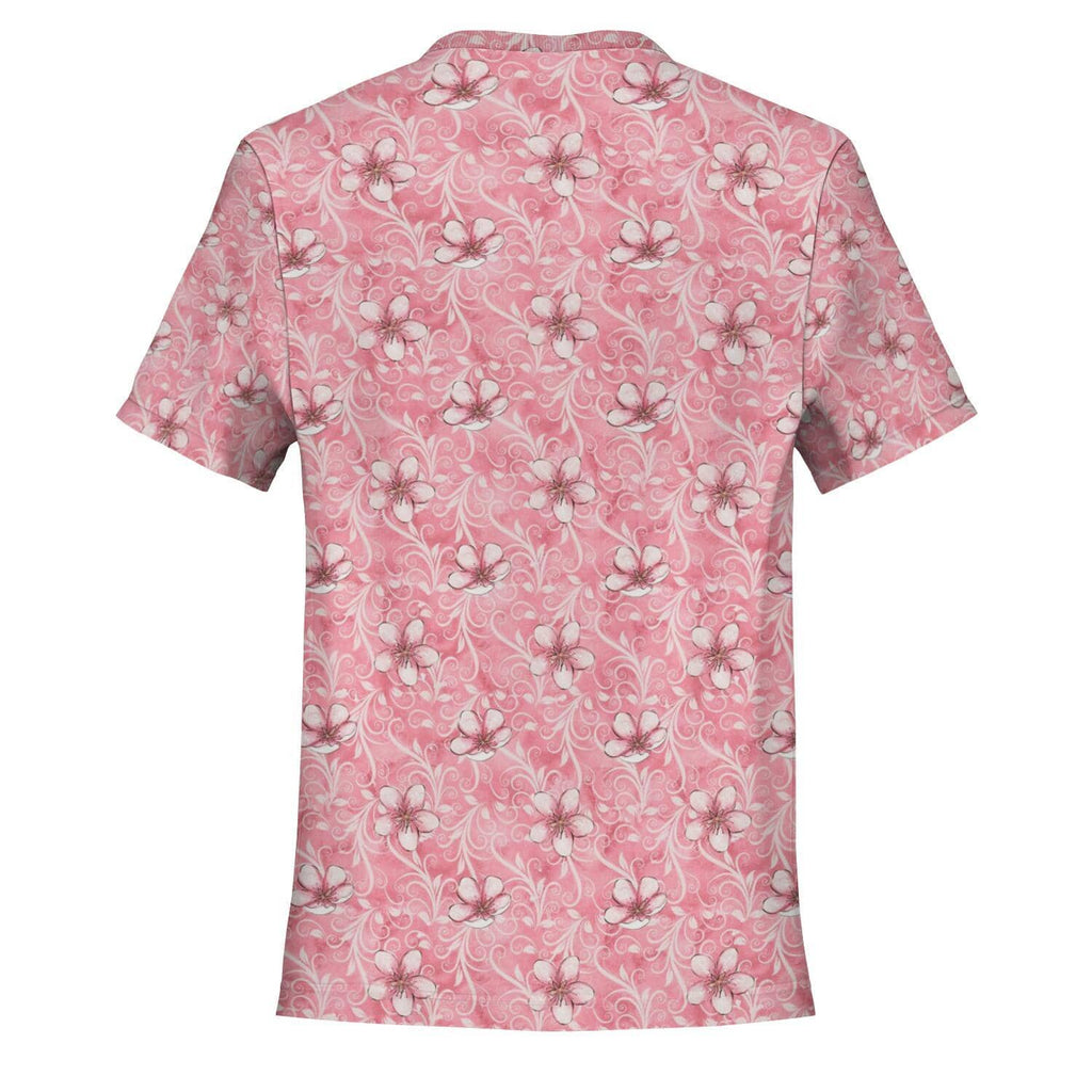 Cherry Blossom Samurai Unisex Shirt-Shirts & Tops