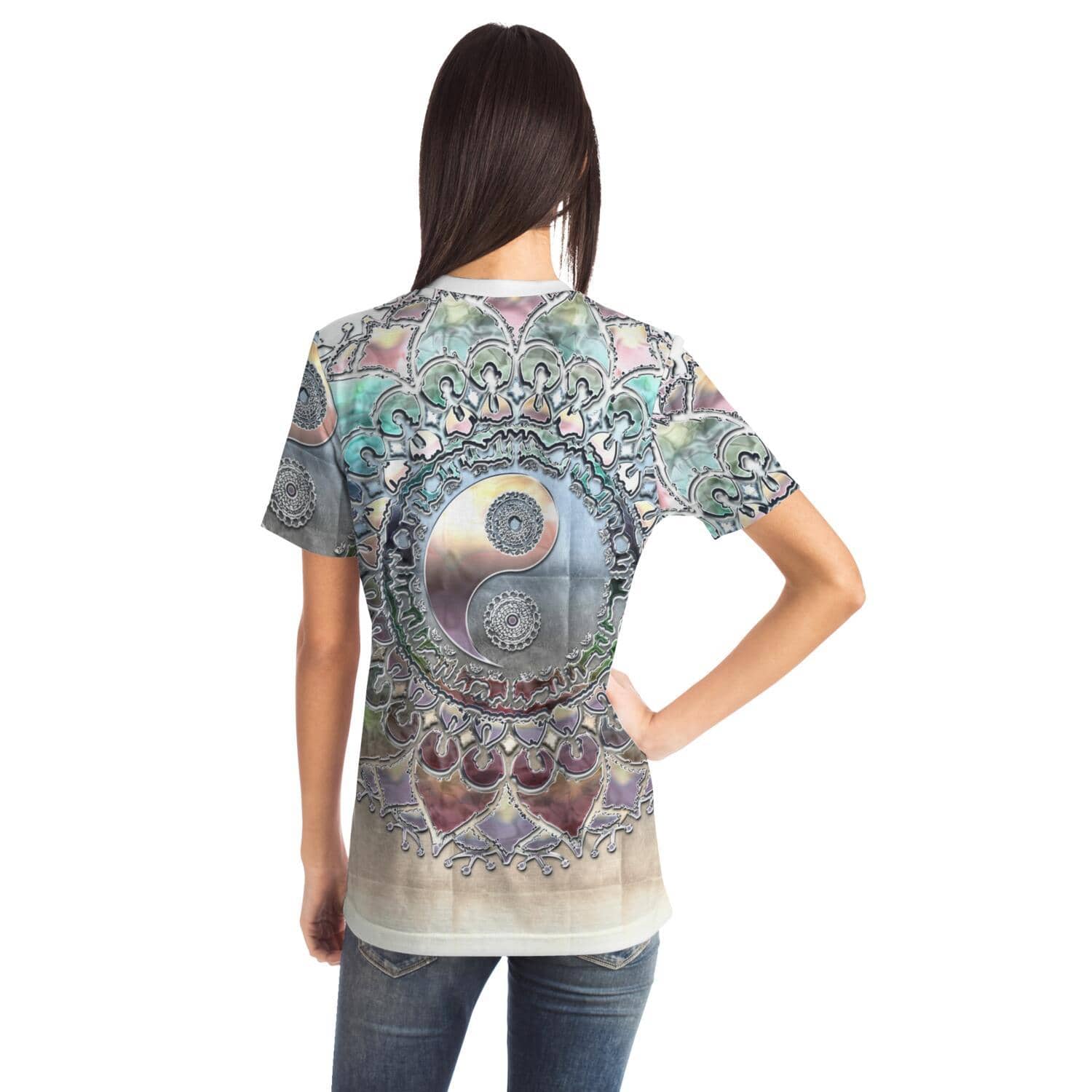 Metallic Yin Yang Shirt-Shirt