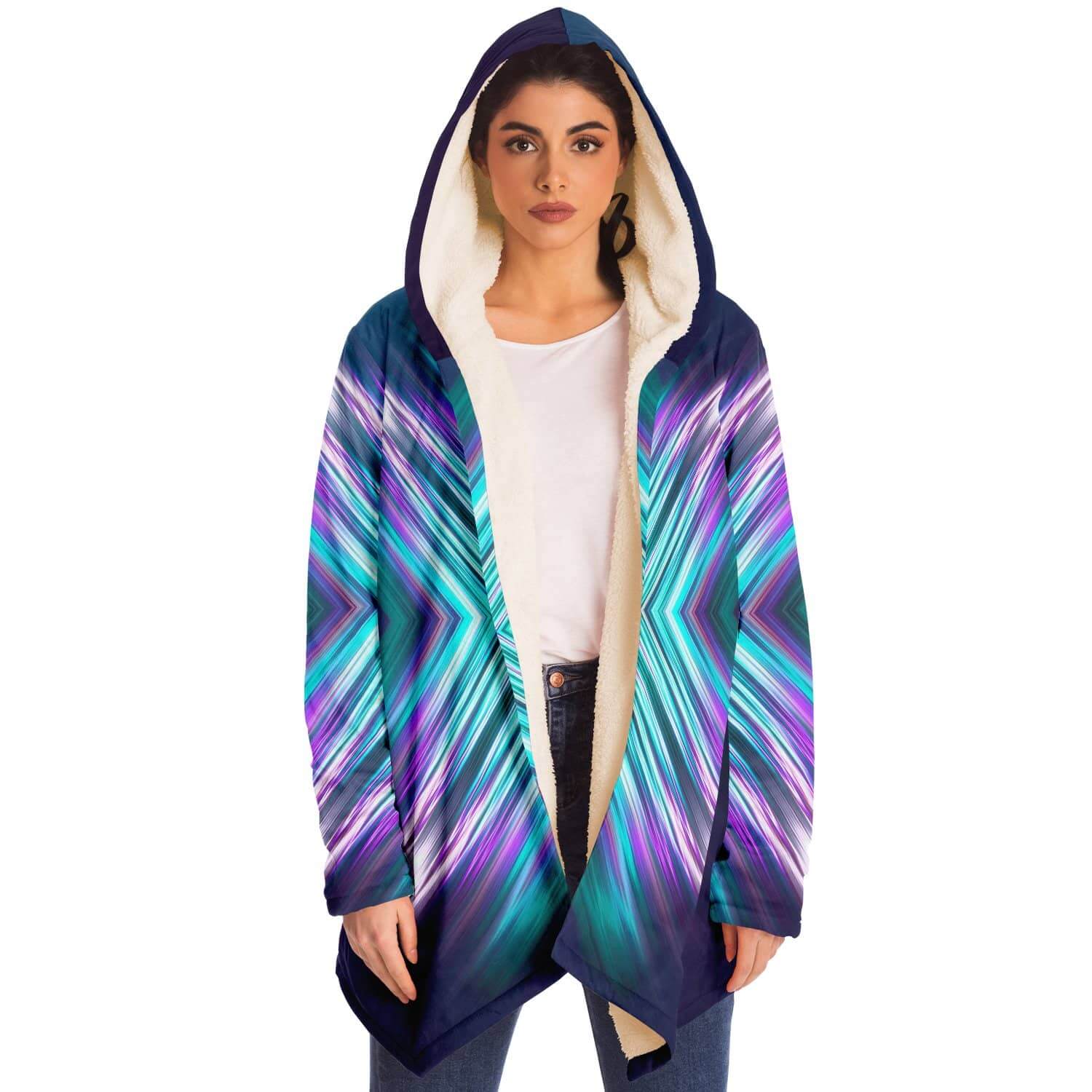 X Light Cloak-Microfleece Cloak - AOP
