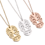 Sugar Skull Necklace-Jewelry