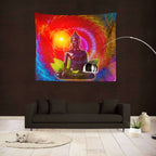 Buddha in the Sky Tapestry-Decorative Tapestries