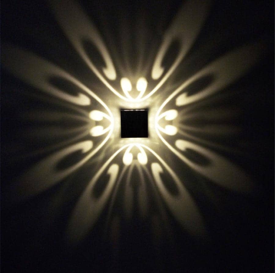 Wall Mounted LED Patterned Lamp-