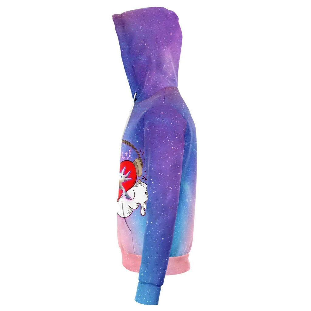 Axolitl The Partyin' Axoltl Hoodie-Hoodies