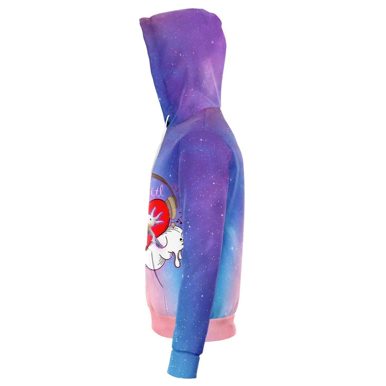 Axolitl The Partyin' Axoltl Hoodie-Hoodies