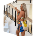 Backless Summer Bodycon Looped Dress-Dresses