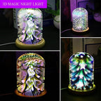 3D Glass Covered LED Lamp-Lights & LEDs