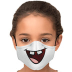 Missing Teeth Smile Face Mask