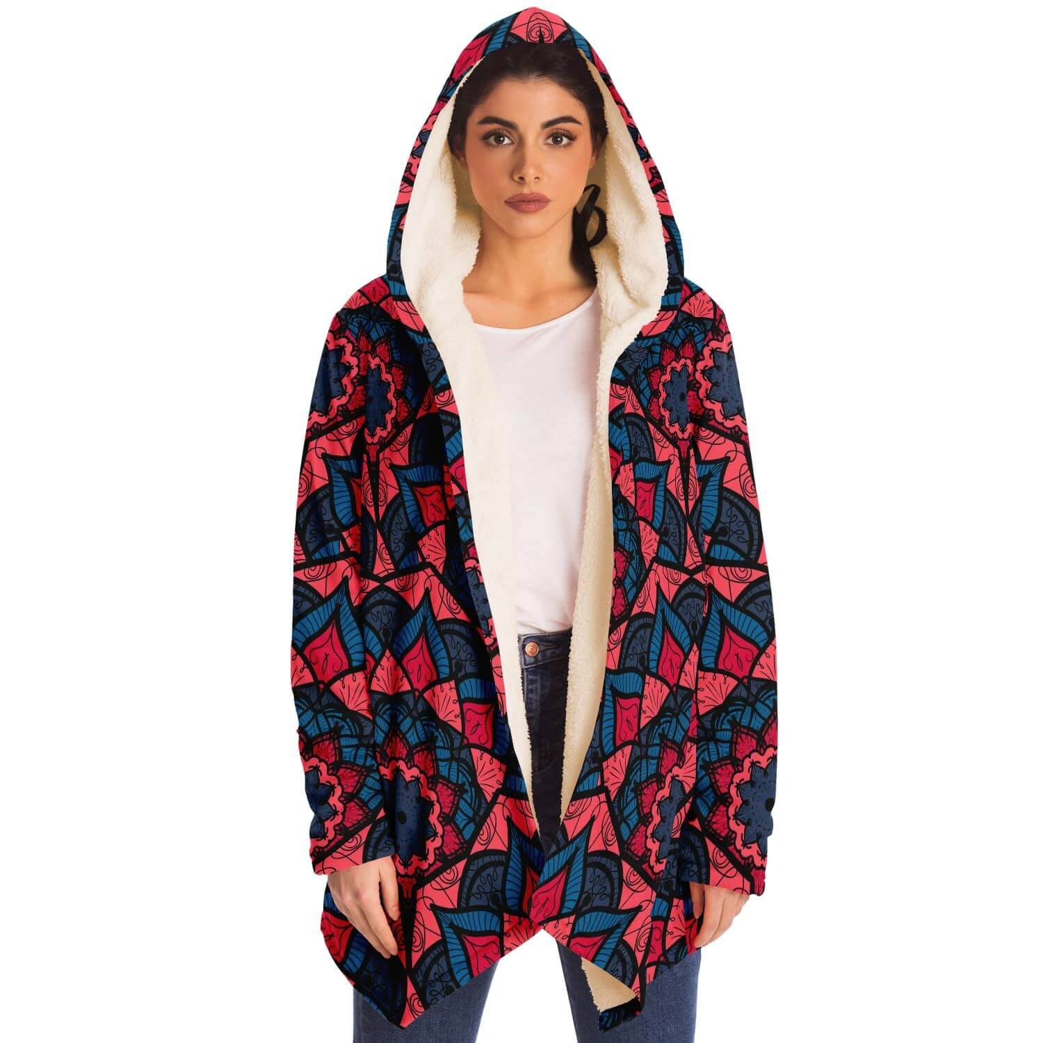 Red Blue East Serenity Cloak