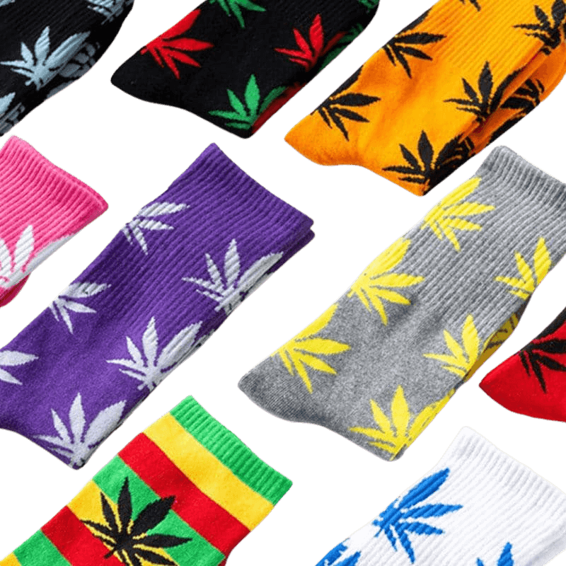Pair of Happy 420 Socks-