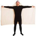 Abstract Colors Hooded Blanket-Hooded Blanket - AOP