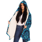 All Blue East Serenity Cloak-Microfleece Cloak - AOP