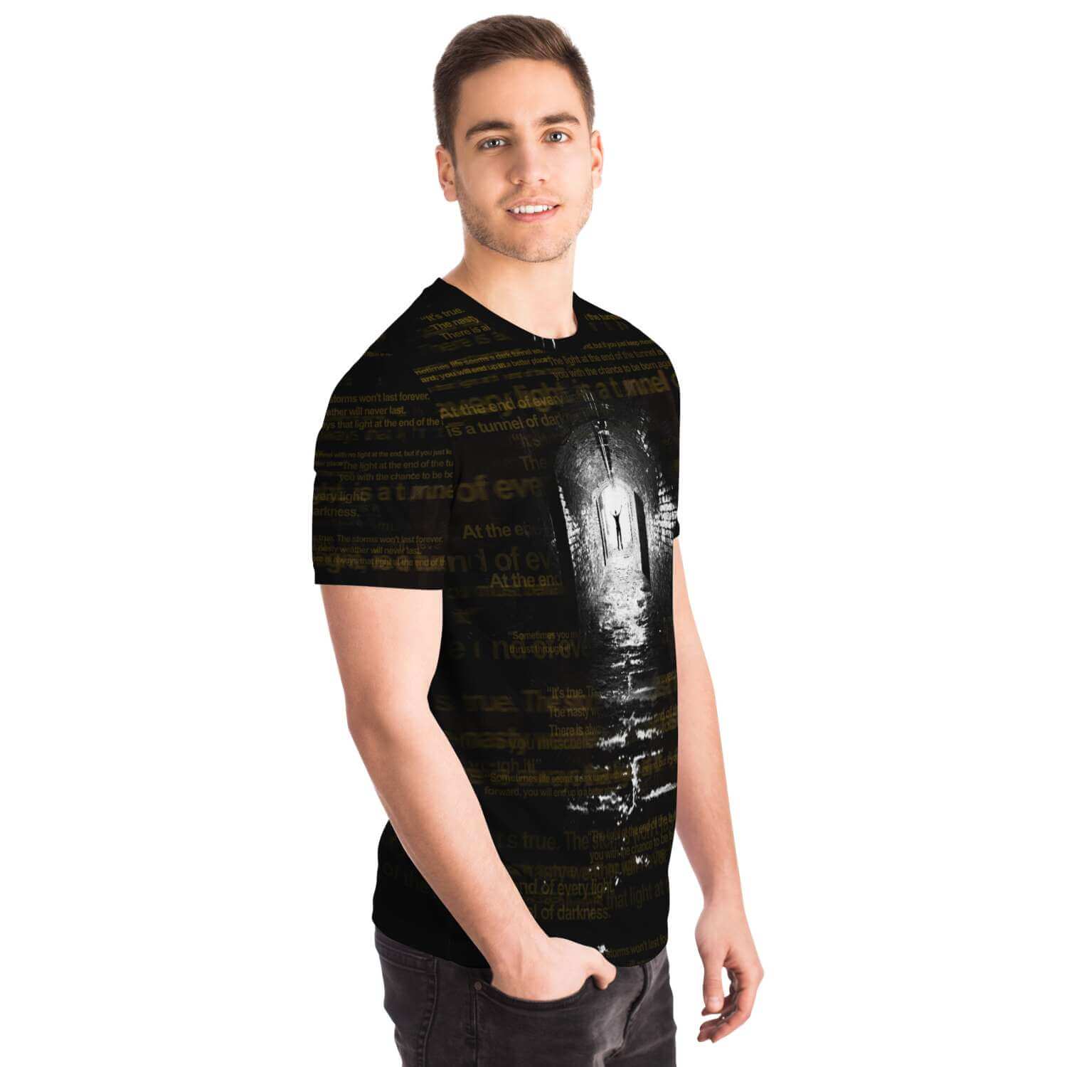 Light at The End of the Tunnel Unisex Shirt-Shirt