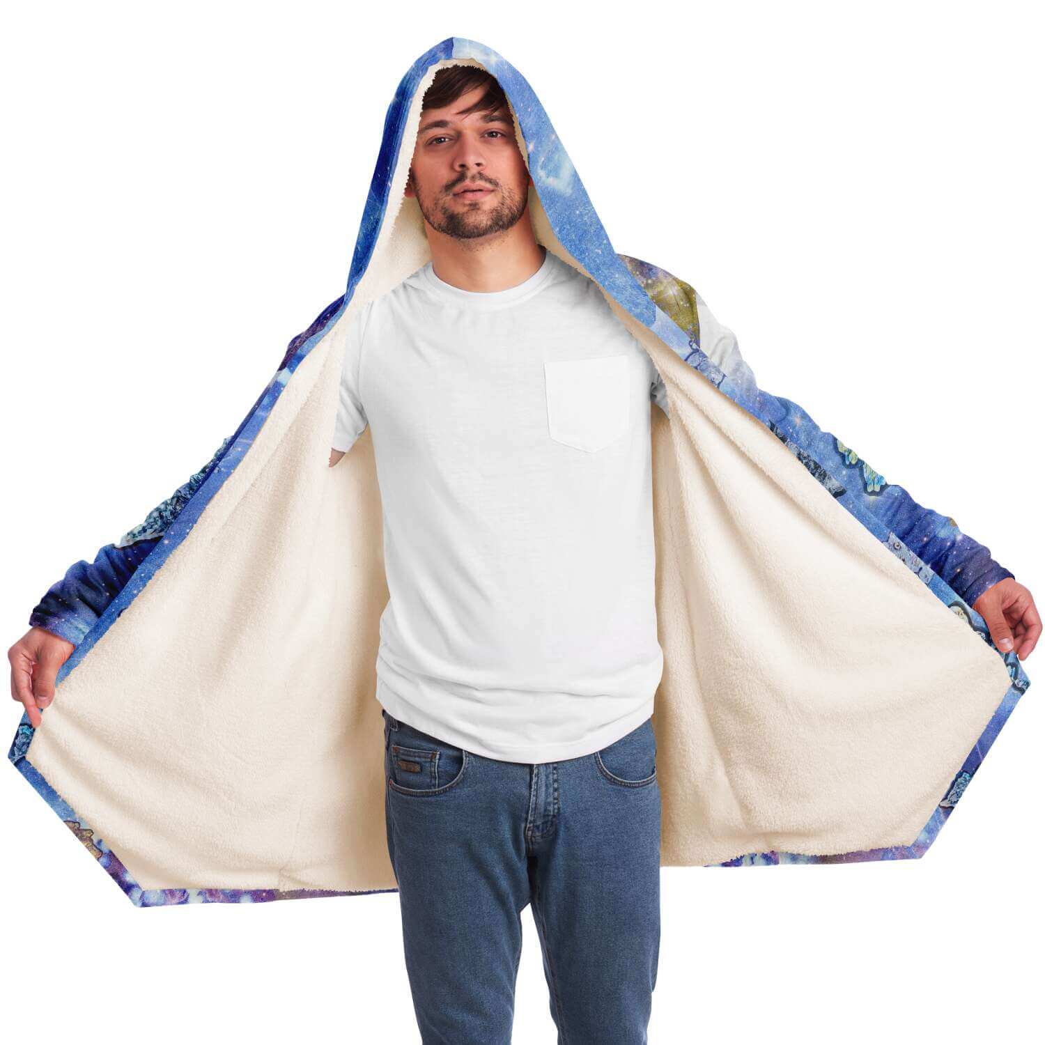 Furrigator Cloak-Microfleece Cloak - AOP