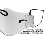 Abstract Colors Printed Face Mask-Fashion Face Mask - AOP