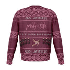 Go Jesus, It's your Birthday! Ugly Christmas Sweater-Ugly Christmas Sweater