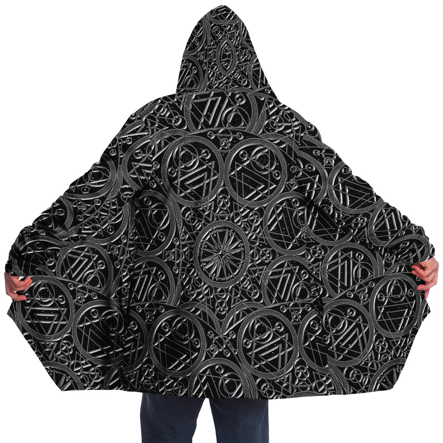Metallic Mandala Sky Cloak