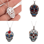 Sugar Skull Necklace-Jewelry